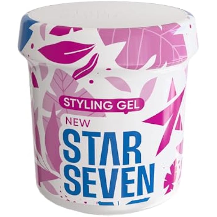 New Star Seven Hair Gel 400ml - White - Image 2